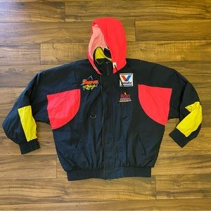 Style Auto Racing Nylon Jacket Sz XL 👉👉Like Sz L👈👈